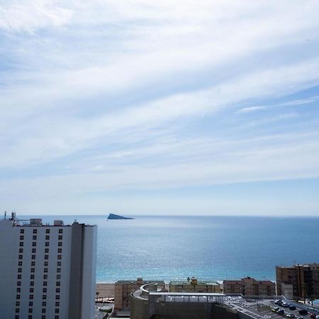 Apartamento Sunset Waves Benidorm Julieta Vistas Al Mar Premium 200 Mt2 Con Jacuzzi En Terraza Exterior foto